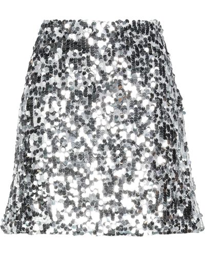 be Blumarine Mini Skirt - Metallic