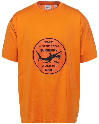 Burberry T-shirt - Arancione