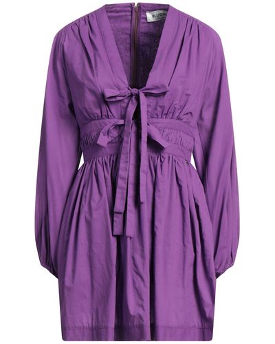 Blugirl Blumarine Mini Dress - Purple