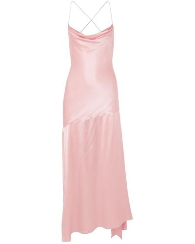 Michael Lo Sordo Midi Dress - Pink