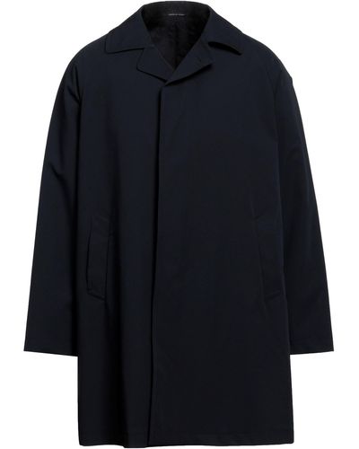 Tagliatore Overcoat & Trench Coat - Blue