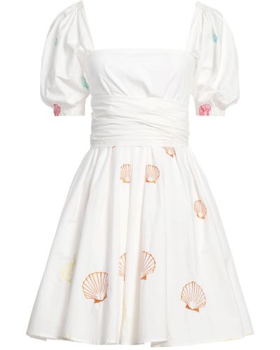 Amotea Mini-Kleid - Weiß