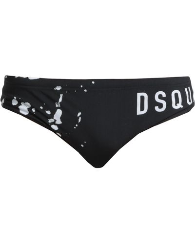 DSquared² Slip Bikini & Slip Mare - Nero