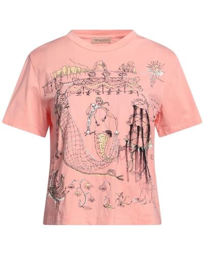 Emilio Pucci T-shirts - Pink