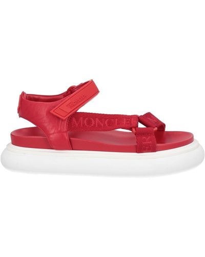 Moncler Sandals - Red