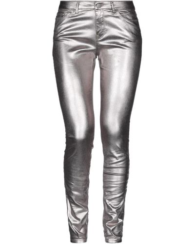 Karl Lagerfeld Pantalon - Métallisé