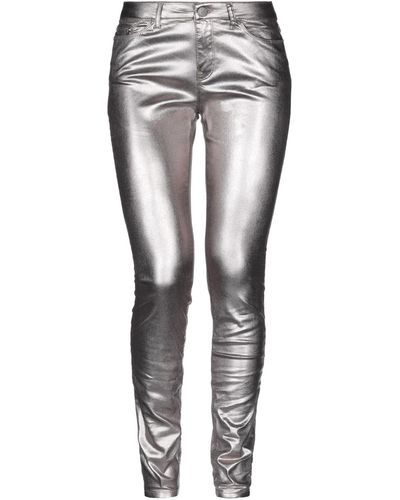 Karl Lagerfeld Pantalone - Metallizzato