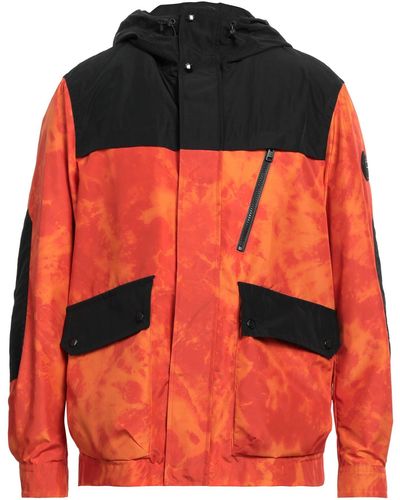 Woolrich Overcoat & Trench Coat - Orange