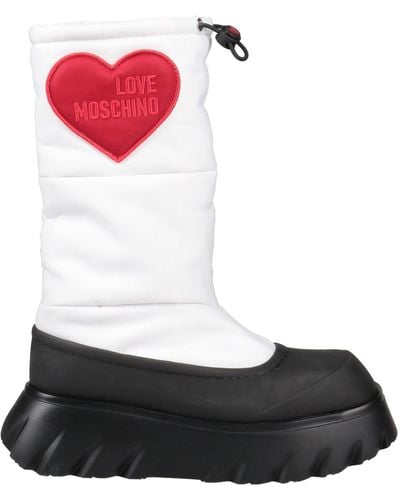 Love Moschino Stiefel - Weiß