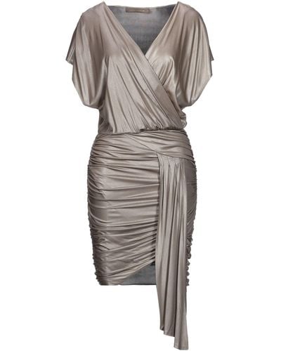 SIMONA CORSELLINI Mini Dress - Gray