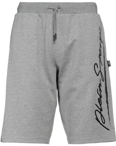 Philipp Plein Shorts & Bermuda Shorts - Gray