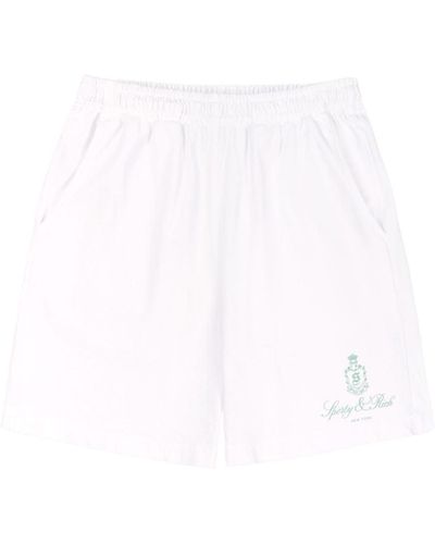 Sporty & Rich Shorts & Bermudashorts - Weiß