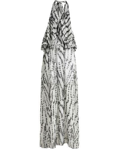 MSGM Maxi-Kleid - Weiß