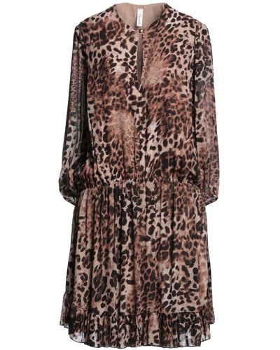 Souvenir Clubbing Midi Dress - Brown