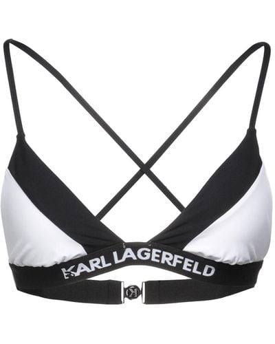Karl Lagerfeld Bikini Top - Black