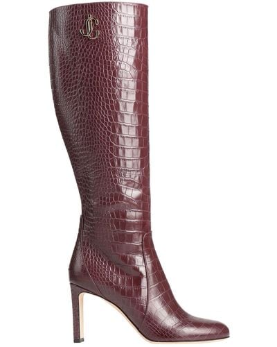 Jimmy Choo Stivale - Rosso