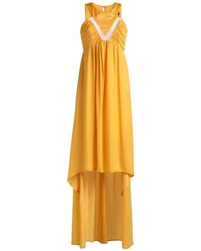 Annarita N. Knee-length Dress - Yellow