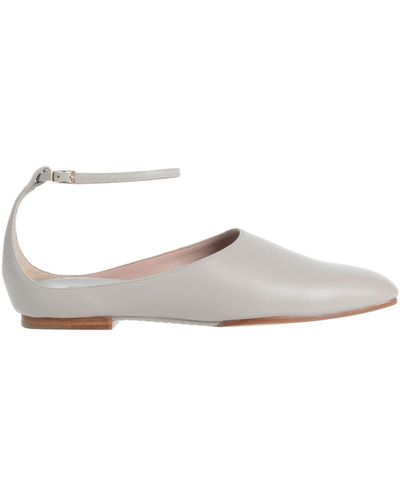 Giorgio Armani Ballet Flats - White