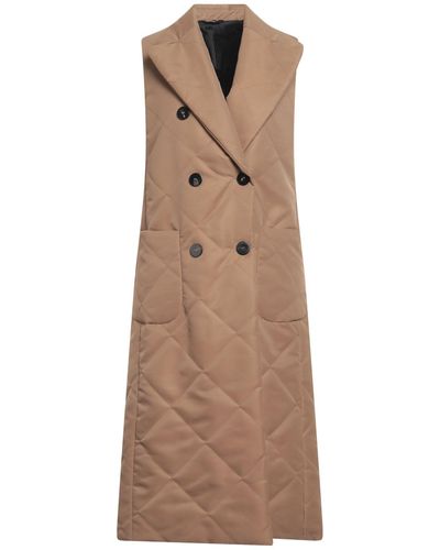 Tonello Overcoat & Trench Coat - Natural