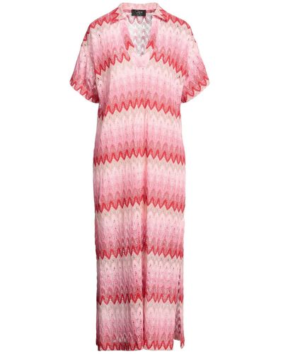 Clips Midi Dress - Pink