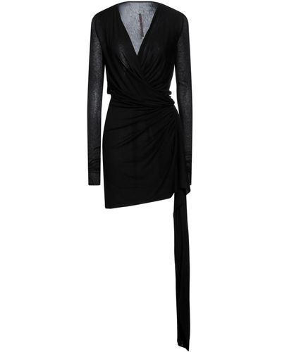 Rick Owens Lilies Vestito Corto - Nero