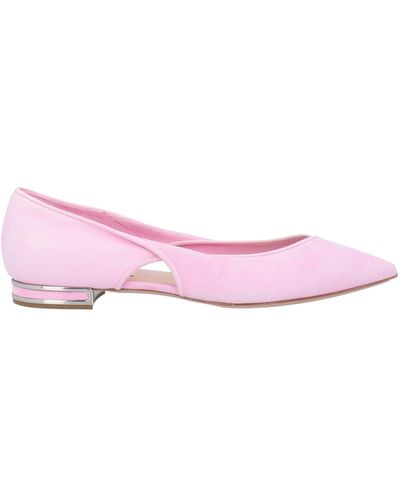 Casadei Ballet Flats Soft Leather - Pink