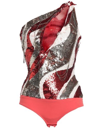 Elisabetta Franchi Top - Rouge