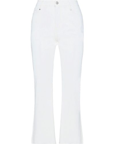 FEDERICA TOSI Pantalon en jean - Blanc