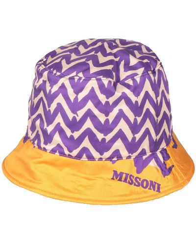 Missoni Hat - Purple