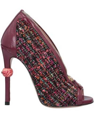 Elisabetta Franchi Shoe Boots - Purple