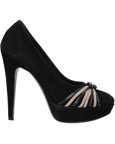 Elata Court Shoes - Black