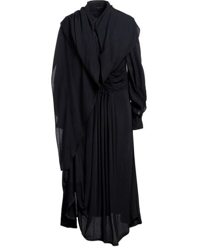 High Midi Dress - Black