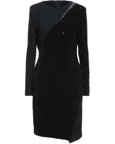 Clips Midi Dress Polyester - Black