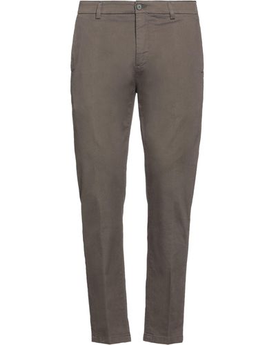 Department 5 Trousers Cotton, Elastane - Grey