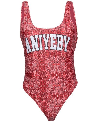 Aniye By One-piece Swimsuit - Red
