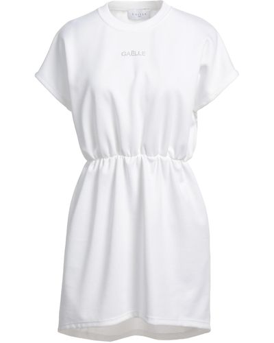 Gaelle Paris Mini Dress - White