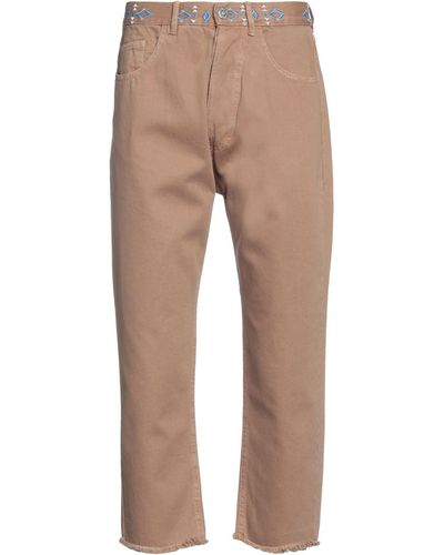 FRONT STREET 8 Trousers - Natural