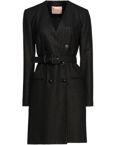 Twin Set Coat - Black