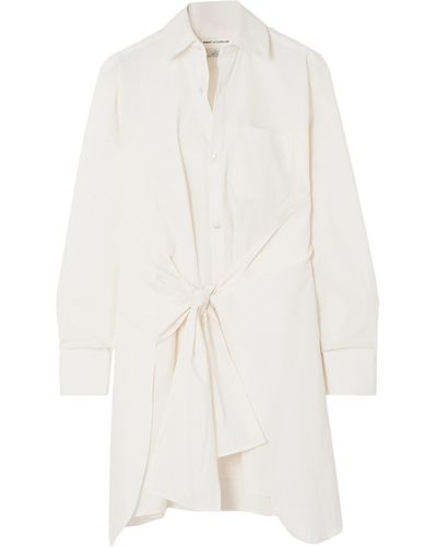 Wright Le Chapelain Robe courte - Blanc