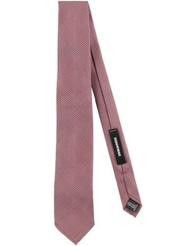 DSquared² Ties & Bow Ties - Purple