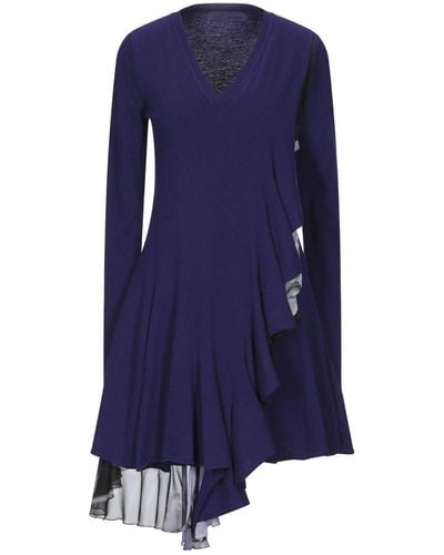 Roberto Cavalli Mini Dress - Purple