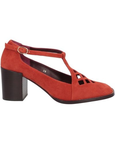 Avril Gau Court Shoes - Red
