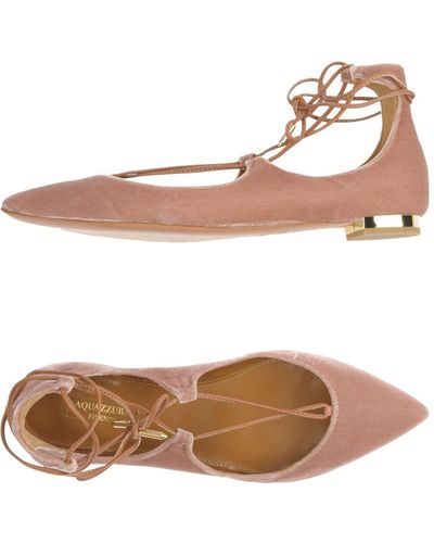 Aquazzura Ballet Flats - Pink