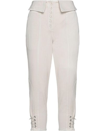 Soallure Jeans - White