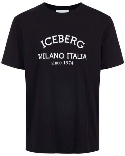 Iceberg Camiseta - Negro