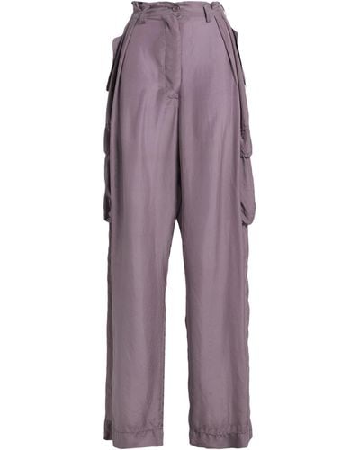 Dries Van Noten Trousers - Purple