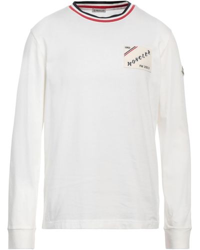 Moncler T-Shirt Cotton - White