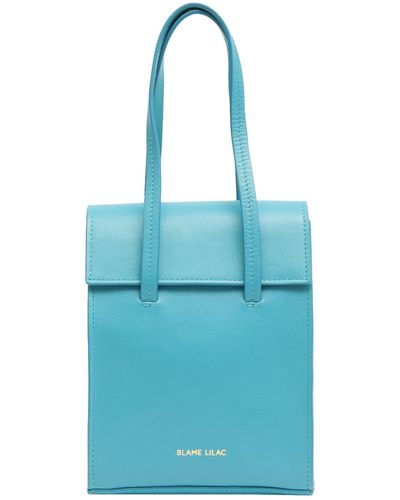 BLAME LILAC Handbag - Blue