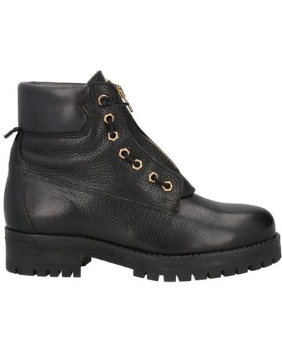 Fabbrica Dei Colli Ankle Boots - Black