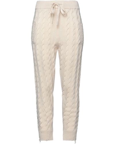 Laneus Cropped Trousers - White